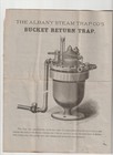 Antique C 1878 Albany Steam Trap Co  Ny Gravitating Return Trap Plumbing 14 Pgs