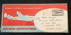 Very Rare India    only 18 Known    1948  1st Flight Cover Bombay     London  Cachat