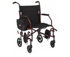 Medline Lightweight Foldable Transport Wheelchair