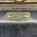 Vintage Emdee By Schell Traveling Doctor   s Bag Leather Carrying Case Medical Bag