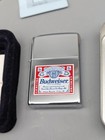 Vintage Zippo Lighter Budweiser 1996 Unfired