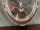 Vintage Tree Of Life Footed Silver Meat Platter Serving Tray  Large 17 6 L  Eton