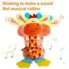 Baby Soft Rattles Shaker  Infant Developmental Hand Grip Toys  Sensory Learning 