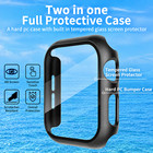 Apple Watch Screen Protector Case With Tempered Glass Cover  Compatible Series 1