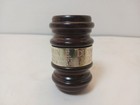 Vintage Wooden Gavel Save-a-heart John Dietrich 1989-90 President Plaque