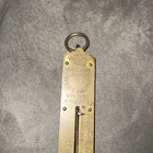 Antique John Chatillon   Sons New York Usa Brass 25 Lbs  Hanging Scale Small     