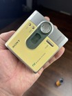 Sony Mz-nf520d Minidisc Portable Walkman Md With Mini  Desk- Full Tested