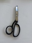Vintage Wiss No 27 Inlaid Steel Forged Shears Scissors Newark 7 3 8 Black Handle