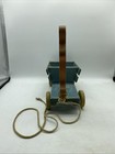 Vintage Wooden Roster On Wheels With Pull String Antique Toy 17
