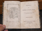Antique 1840s American Sunday School Union Book -memorial For Sunday School Boys