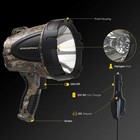 New 1500 Lumen Portable Handheld Hunting Spotlight Realtree Camo 12v Corded