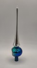 11  Mercury Glass Tree Topper Blue Silver A Little Bit Of Red 1 Indent