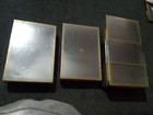 Lot Of 9 Vintage 1992 Nordstrom Signature Gold silver Gift Boxes Various Sizes