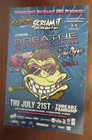 2011 Vans Warped Tour Promo Concert Flyer Card 6 x4  Plaza Hotel Las Vegas