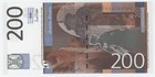 Yugoslavia 200 Dinara 2001 Pick 157 Unc Uncirculated Banknote Serial Aa