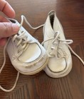 Vintage Stride Rite Shoes Baby White Leather Walking