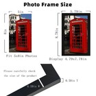 Bescrcl 5x8 Picture Frame Wall Hanging Or Tabletop Photo Frame  Black  1 Pack