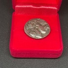 Ancient Greek Solid Bronze Athens Owl Athena Tetradrachm Coin
