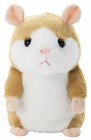 Mimicry Pet Talking Hamster Plush Toy  peanut Cream  Japan New