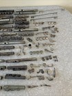 Huge Lot Of Vintage Flute Parts Body Mouthpiece Pieces Silver Repair