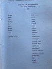 Star Trek  Generations Script Signed By Director David Carson