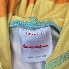 Hanna Andersson Colorblock Rainbow Hoodie Shirt   Skorts Set 110cm  size 5 