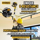 Drywall Sander  6 5-amp Powerful Electric Drywall Sander With Vacuum  Anto Du   