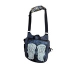 Amc Twd The Walking Dead Daryl Dixon Wings Messenger Laptop Bag Satchel -gray