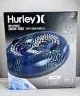 Hurley Heavy Duty Snow Tube Inflatable 36  Durable Snow Sled Handles Youth New