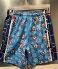 Lacrosse Unlimited Youth Large Geared Up Santa Claus Aop Christmas Shorts Nwot