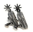Charro Saddle Spurs  Espuelas Charras  Mexican Spurs  Horse Gear  Para Caballo