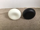 Tupperware Salt And Pepper Shaker Set Black White Small