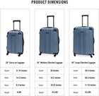 Kenneth Cole Reaction Out Of Bounds   Renegade Lightweight 4-wheel Luggage