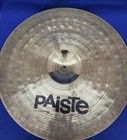 Paiste 20 Inch Power Ride Cymbal Black Logo Rare