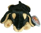 Ty Beanie Baby - Doby The Doberman Dog 8  New Mwmts Plush Stuffed Animal Toy