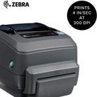 Zebra Gx430t Thermal Label Barcode Tag Printer Front Cutter Ethernet Rj45 Lan