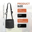 2pcs Horse Feed Bag Black S Intended For Horse Feeding Grain