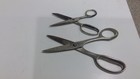 2 Vintage Wiss 8 1 2    Industrial Shears  Inlaid 1ds    436  Straight Trimmers
