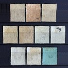 Malaya Straits Settlements 1906-12 Kevii 10v Mint Mcca Part Set Sg 153-163 M4314