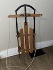 Vintage Speedy Speedaway Sled Paris Floating Steering 41    3 Feet Sledding