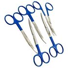 New German 5  Iris Scissors 4 5 curved Supercut Dental Surgical Instrument-blue
