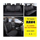 Giant Panda Pu Leather Car Seat Covers Full Set Custom Fit For 2019 2020 2021   