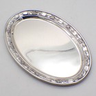 Strasbourg Oval Tray Gorham Sterling Silver 1897 No Mono