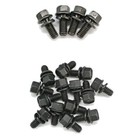 Manley Engine Oil Pan Bolt Set 42173  Hex Flange Bolt Black Oxide Steel For Sbc