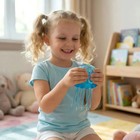 Needoh Jellyfish Cube Squishy Stress Relief Fidget Sensory Toy With Box A