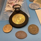 World Stamp Coin Junk Drawer Lot     Fdcs  Bitcoin Token  Israel  Un  Foreign Rare