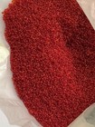 Rare Italian Antique Micro Seed Beads-14 0 Medium Red Transparent Bulk Amounts