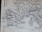 Antique 1871 Map - Europe - John Dower