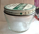 Vintage  hollywood Extra  Theatrical Cold Cream Jar 8 Ozs 