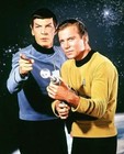 Star Trek Kirk Spock Yeoman Rand 8x10 Autograph Photo Reprint Vintage